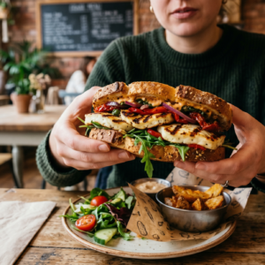halloumi sandwich