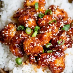 Chicken and rice dish
