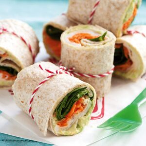 Chicken mayo wrap