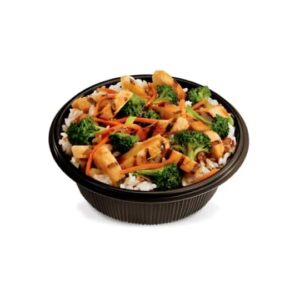 Chicken and broccoli rice bowl
